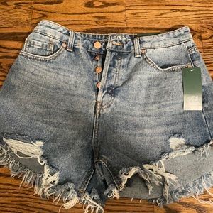 Wild Fable High Rise Jean Shorts